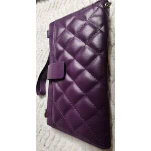 New ROYAL GUARD RFID Crossbody Wallet Wristlet Purse HSN Vegan Phone Pocket NWT
